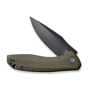 Nóż CIVIVI Baklash 9Cr18MoV Green Micarta Coarse