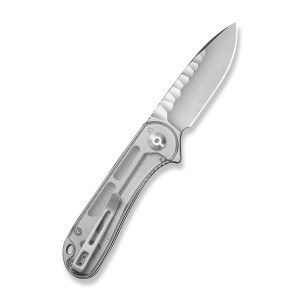Nóż CIVIVI Elementum Nitro-V Polished Clear Lexan