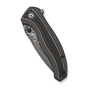 Nóż CIVIVI Vyrent Damast Black T&O G10
