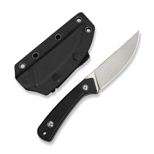 Nóż Civivi Carveth Fixed AEB-L Black G10