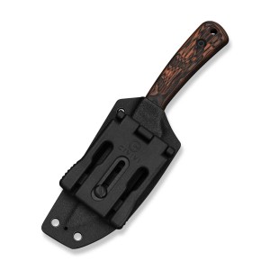 Nóż Civivi Carveth Fixed AEB-L Orange & Black G10