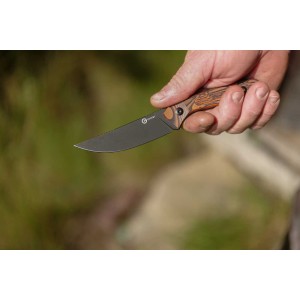 Nóż Civivi Carveth Fixed AEB-L Orange & Black G10