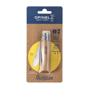 Nóż My First Opinel natural 07 w blistrze