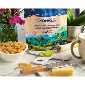LYOMMY Kurczak w sosie serowo-porowym 500g