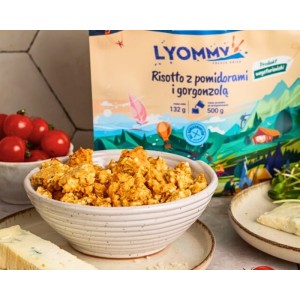 LYOMMY Risotto z pomidorami i gorgonzolą 500g