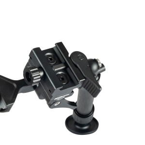 Bipod karbonowy Linko Gear HB-C05M na picatinny i Arca brązowy