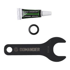 Tłumik płomienia Gomander Quadron S 9 mm 1/2x28 UNEF