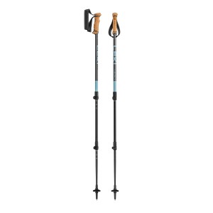 Kije trekkingowe LEKI Legacy 100-145 cm - white-anthracite