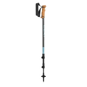 Kije trekkingowe LEKI Legacy 100-145 cm - white-anthracite