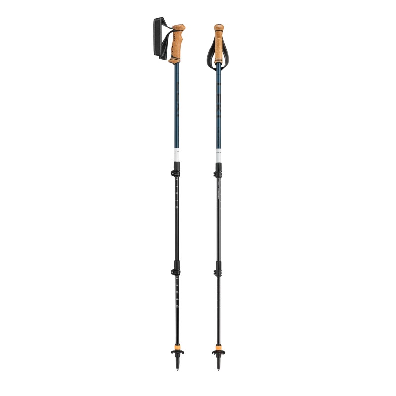 Kije trekkingowe LEKI Legacy Lite AS 100-135 cm - black