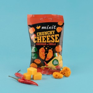 Chrupiący ser do kieszeni Mixit Cheddar irlandzki z chili 20 g