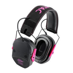 Ochronniki słuchu aktywne RealHunter Active ProSHOT QuadTAC devil pink