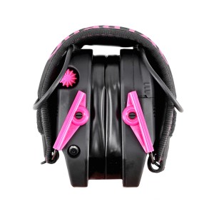 Ochronniki słuchu aktywne RealHunter Active ProSHOT QuadTAC devil pink