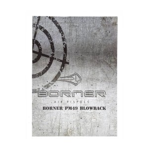 Pistolet wiatrówka Borner PM49 Blowback 4,5