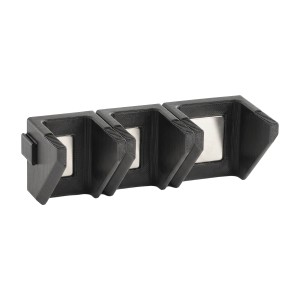 Uchwyt magnetyczny Manufaktura Plastiku na pistolet MHS - zestaw - czarny