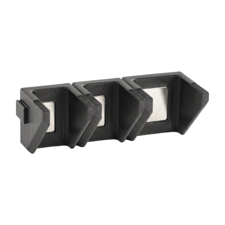 Uchwyt magnetyczny Manufaktura Plastiku na pistolet MHS - zestaw - czarny