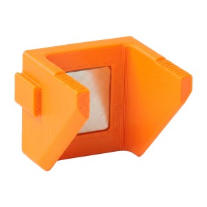 Uchwyt magnetyczny Manufaktura Plastiku na pistolet MHS - zestaw - pomarańczowy