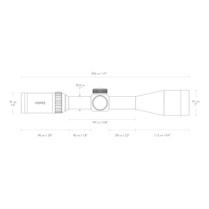 Luneta celownicza Hawke Vantage 1" 4-16x44 SF Half Mil Dot