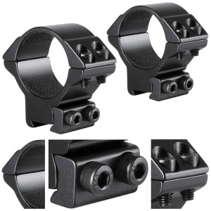 Montaż lunety Hawke Match średni 30 mm Dovetail na szynę 11 mm