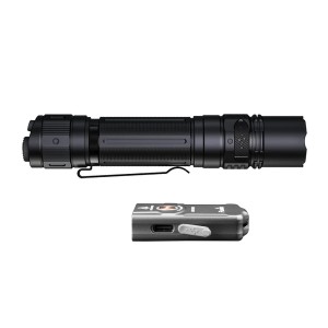 Zestaw latarek LED Fenix PD36R Pro i E03R V2.0 szara