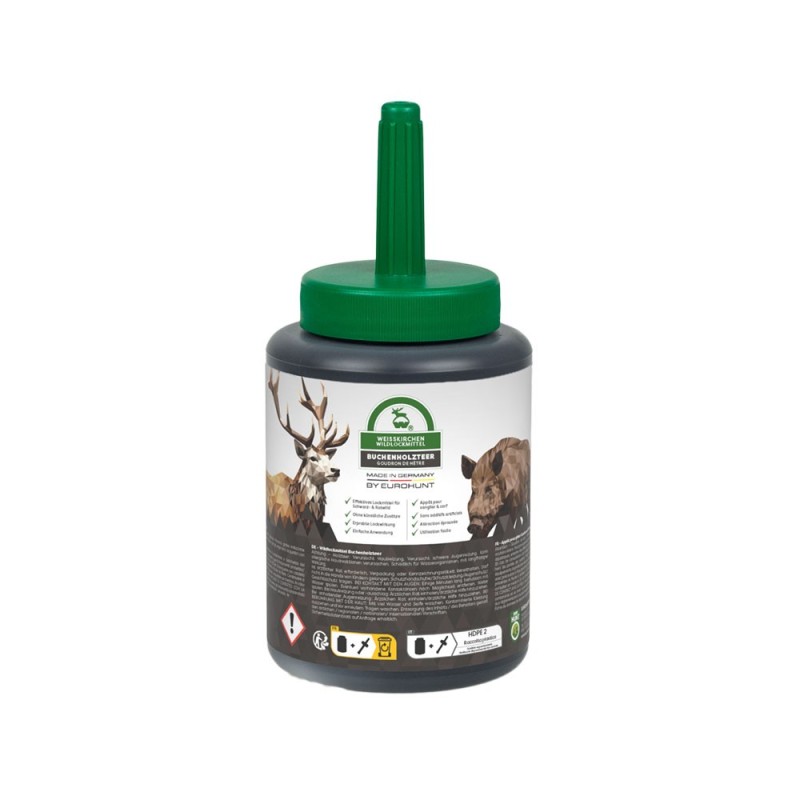 Smoła bukowa Eurohunt środek wabiący dziki z pędzlem 500ml