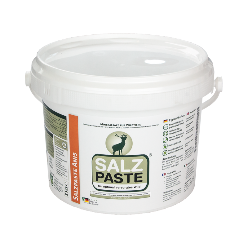 Pasta solna anyżowa Eurohunt, środek wabiący zwierzynę 2 kg