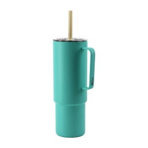 Kubek termiczny ze słomką MiiR All Day Straw Cup 946 ml - coastal teal