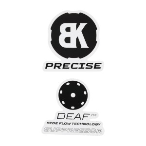 Tłumik z hamulcem do broni BK Precise DEAF45 .30" QD Taplock 3GUN MB 5/8x24 czarny