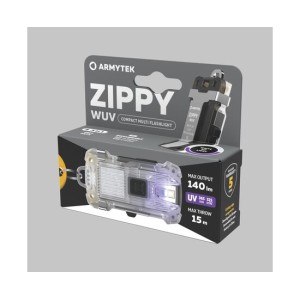 Latarka Armytek Zippy WUV USB-C Grey 140 lm 3w1