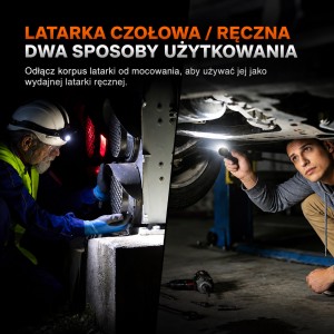 Latarka czołowa Fenix HM61R V3.0 z akumulatorem ARB-L18-3400 mAh