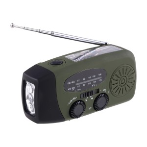 Radio survivalowe na korbkę Fosco