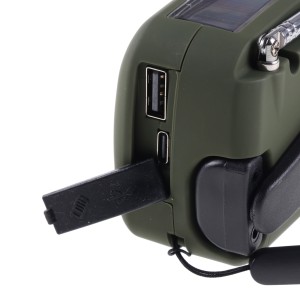 Radio survivalowe na korbkę Fosco