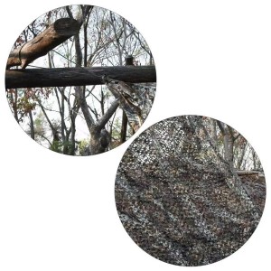 Siatka Maskująca HUNTER cieniująca, ogrodowa, wojskowa 3x4m