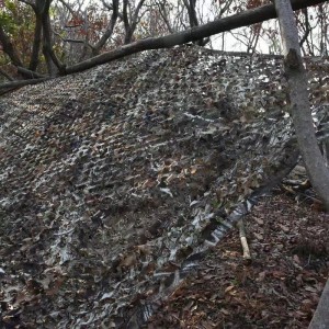 Siatka Maskująca HUNTER cieniująca, ogrodowa, wojskowa 3x5m