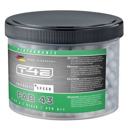 Kulki gumowe T4E Performance FAB Speed kal. .43 430 szt.
