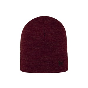 Czapka Buff Merino Lightweight Beanie - solid garnet