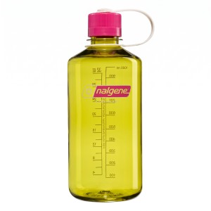Butelka turystyczna Nalgene Narrow Mouth 1 l - endive/fuchsia purple