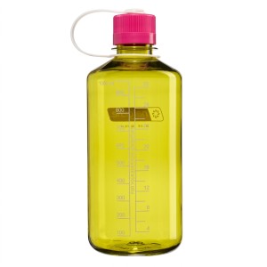 Butelka turystyczna Nalgene Narrow Mouth 1 l - endive/fuchsia purple
