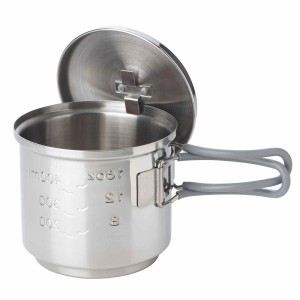 Zestaw do gotowania Esbit Solid Fuel Cookset 585 ml - stainless steel