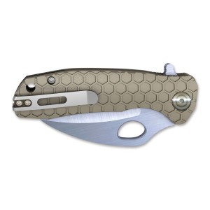 Nóż Honey Badger Claw D2 Medium Tan Plain