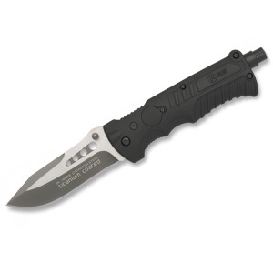Nóż K25 19588 Tactical Black Titanium