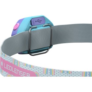 Latarka Czołowa Ledlenser KidLed 4R Lila