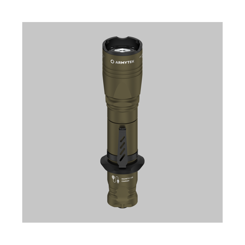 Latarka Armytek Dobermann PRO Olive 1400 lm
