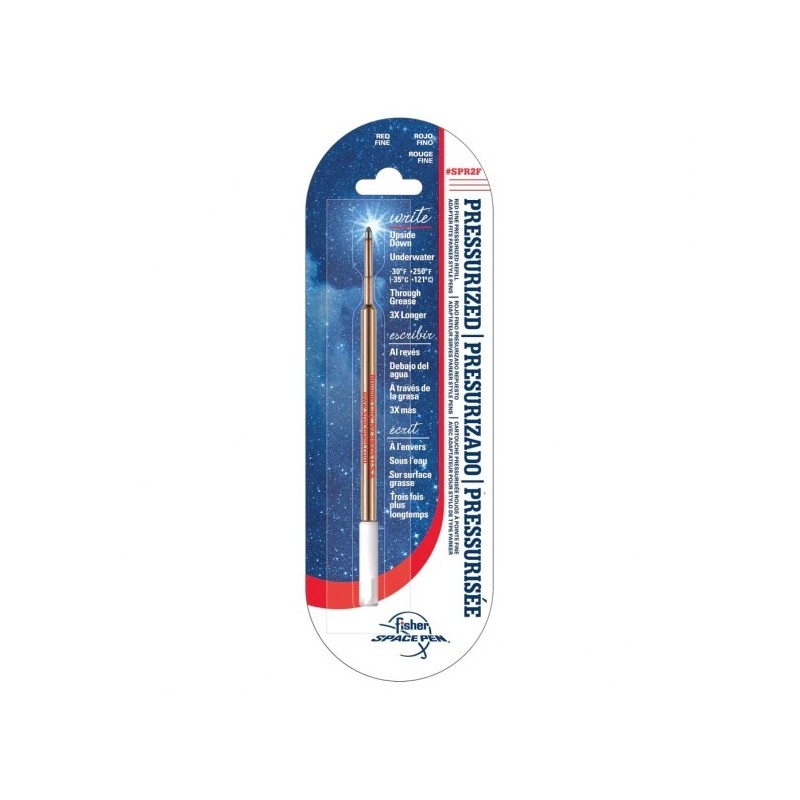 Wkład Fisher Space Pen Fine 0.9 mm, czerwony