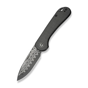 Nóż CIVIVI Elementum Slip Joint Damast CF