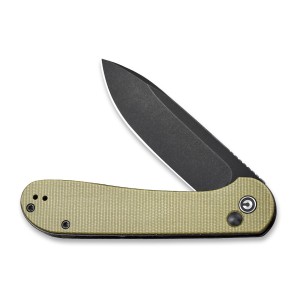 Nóż CIVIVI Button Lock Elementum Olive Micara