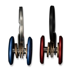 CIVIVI Key Coin Red Blue Aluminium Set C23056-3