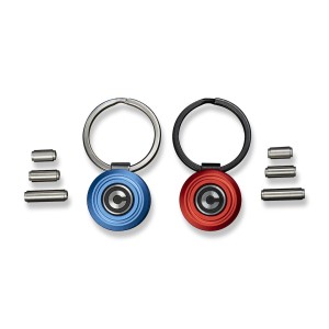 CIVIVI Key Coin Red Blue Aluminium Set C23056-3