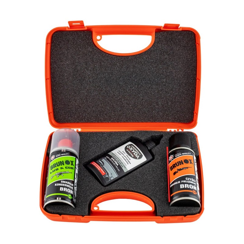 Zestaw walizka Brunox® LubCor, Gun Care, oksyda