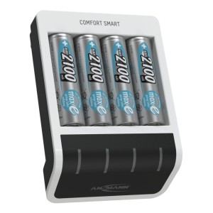 Ładowarka Ansmann Comfort Smart + 4x AA 2100